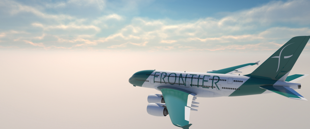 Frontier - Flying into the Sunset
